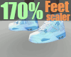 Feet 170% scaler