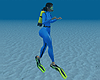 Blue Scuba Wetsuit