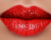 light red lipstick
