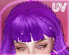 Purple Bang Long Curly