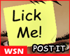 [wsn]LickMe!