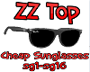 ZZ Top Cheap Sunglasses