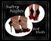 Sultry Nights Red Heels
