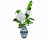 WHITE FLOWERS VASE (DRV)