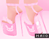 🅜LOVE: pink heels