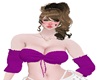 MY Purple Busty Bandeau