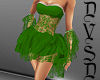 Lacey Ruffles in Green