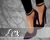 LEX berry heels