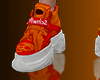 orange dry head shoes