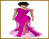 hot pink gown