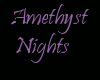 Amethyst Nights Ottoman