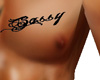 Sassy Chest Tattoo