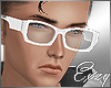 .:E White Glasses