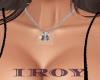 !R Diamond blink Necklac