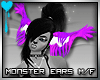D~Monster Ears: Purple