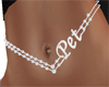 {SS} Pet Belly Chain