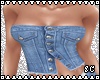 SC BLUE DENIM CORSET