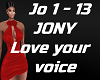 ✈ JON -Love your voice
