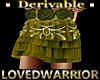 Mini Lace Skirt w Roses