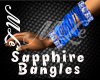 (MLe)Sapphire Bangles