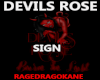 DEVILS ROSE SIGN