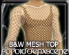 Black & White Fishnet 