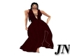 J*Elegant Burgundy Dress