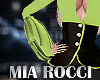 Green Ruffles Sleeve