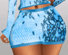 {S-LUVR} Satin SkirtTeal