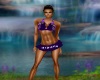 @Ace@Purple Bikini/skirt