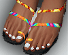 E* Rainbow Pride Sandals