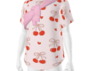 cherry tie tees
