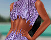 Purple Cocktail Dress