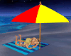 Beach Towel Umbrella