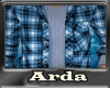 [A] Blue Plaid Shirts