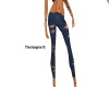 jeans strappati