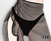 HK`Skirt Black RL