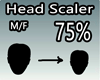 Scaler Head 75% M/F