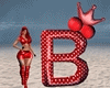 "B" Party Balloon