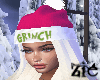 Grinch Pink Hat BLD H