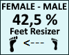 Feet Scaler 42,5%