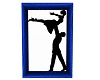 DL} Blue Framed dancers