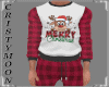 *CM*REINDEER PAJAMA - M