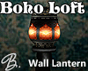 *B* Boho Loft Wall Lamp