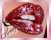 ¤C¤ Red glitter lips