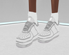 White Sneakers & Socks