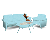 Pale blue couch 11 poses