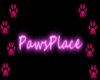 PawsPlace Sign