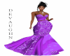 CLASSIC LOLA VIOLET GOWN