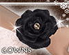 Black Rose Bracelet
